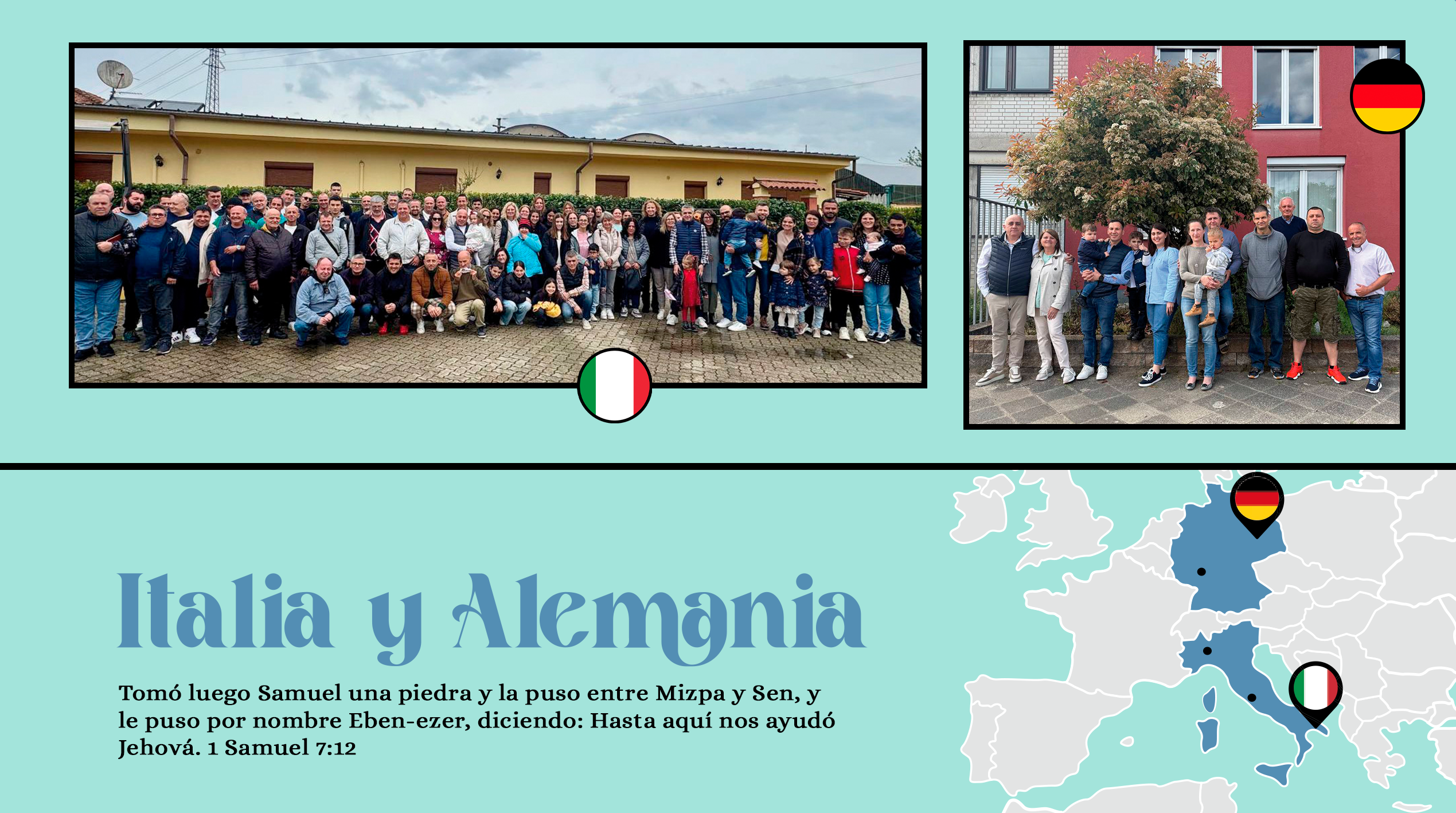 Italia y Alemania - 40 aniversario