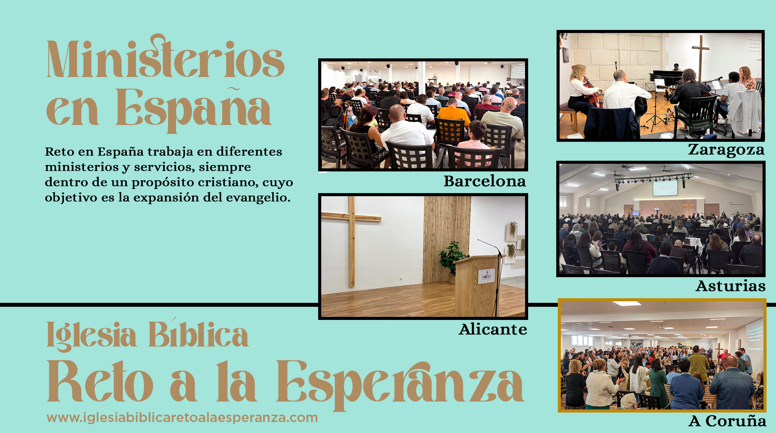 Ministerios en España - Asociación Reto a la Esperanza