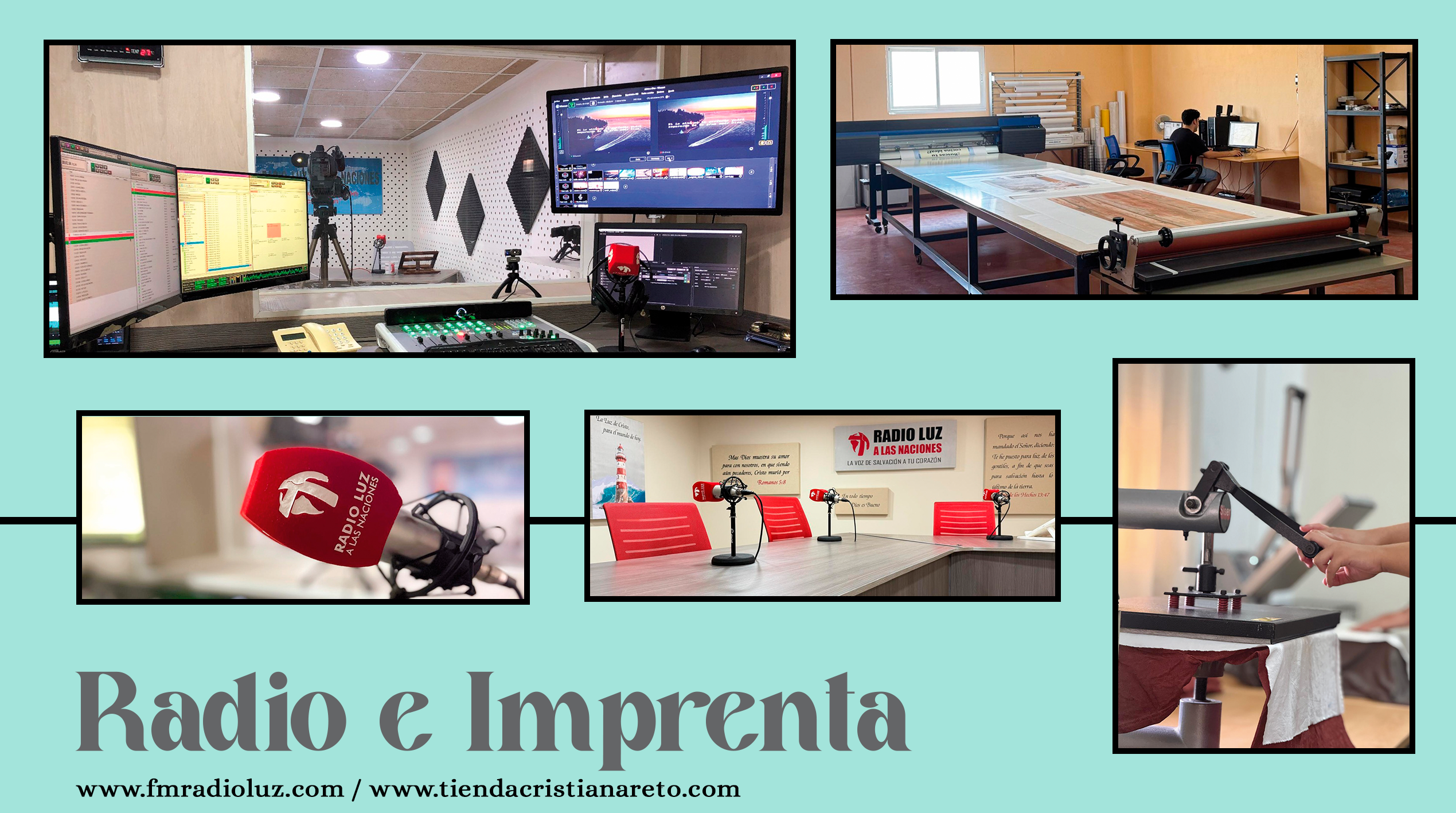 Radio Luz a las Naciones e Imprenta - Ministerios en España
